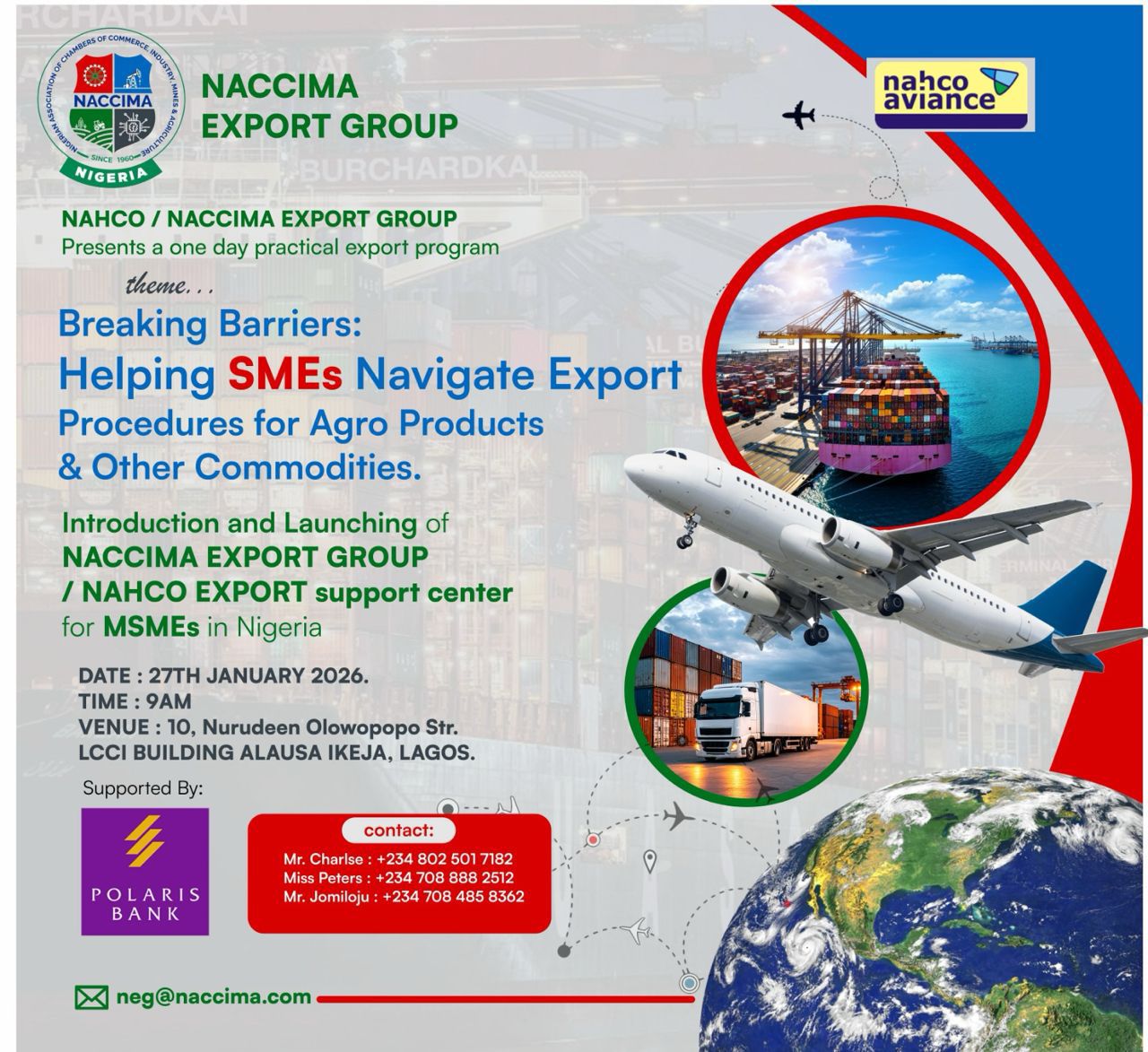 NACCIMA Export Group - Breaking Barriers Program